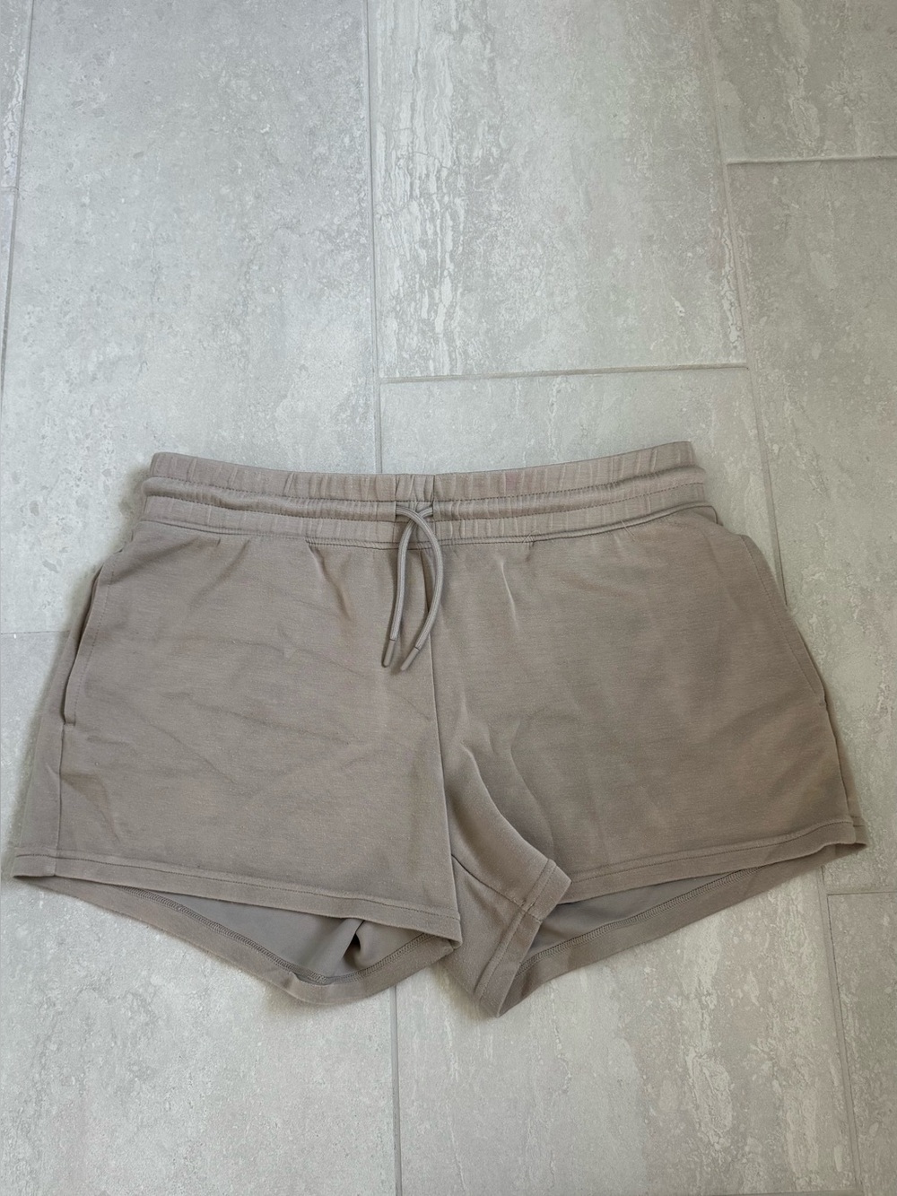 Member’s Mark Women’s Taupe Drawstring Lounge Shorts